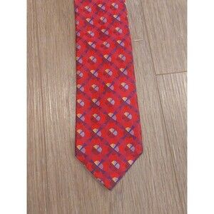 Robert Talbott Best Of Class Red Silk Tie 4" Wide
